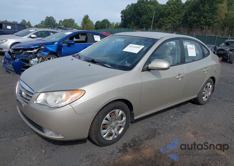 2010 Hyundai Elantra Gls from USA, damaged, VIN KMHDU4AD9AU835938